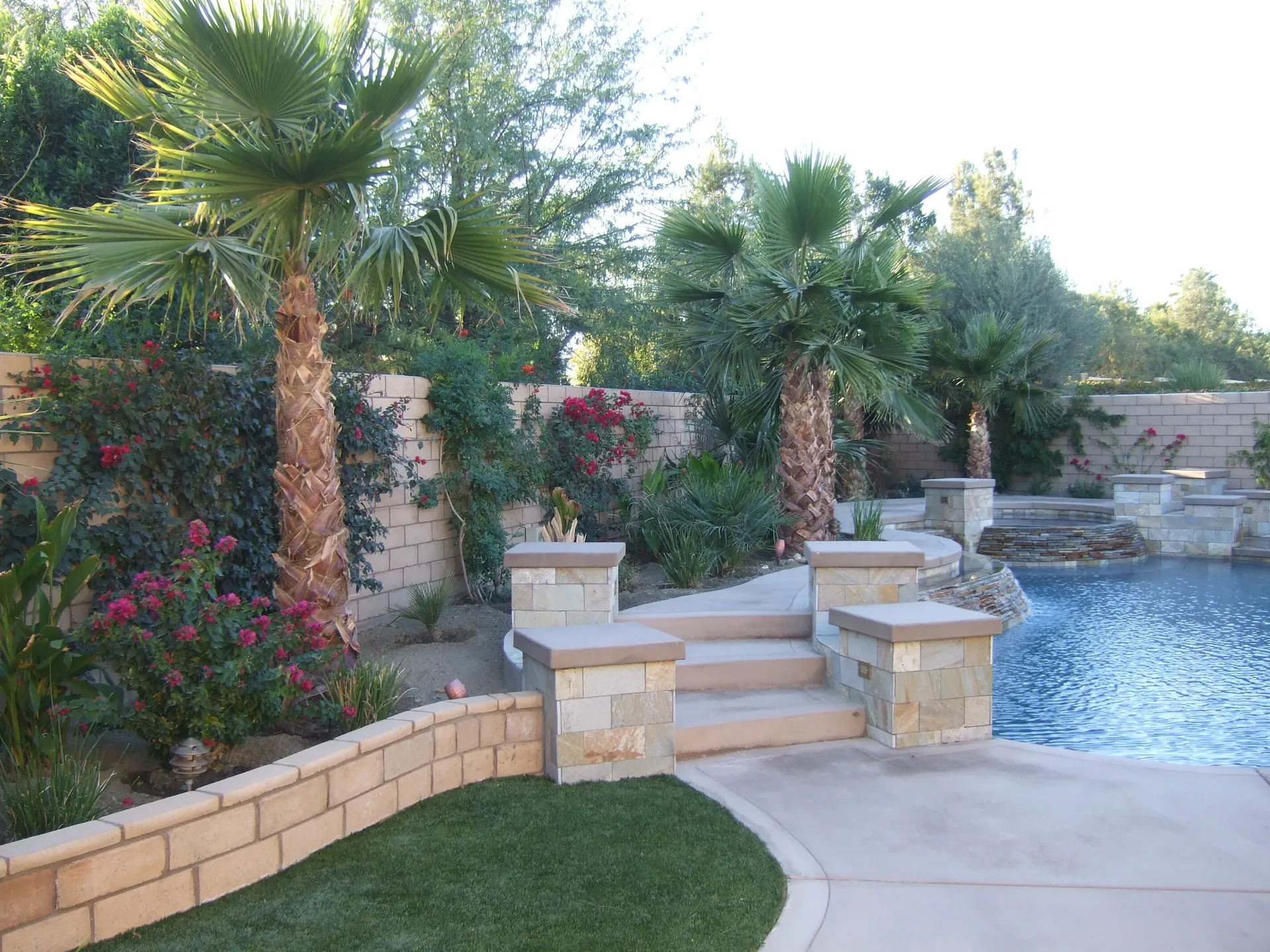 Luxury pool construction and service in Palm Desert, Coachella Valley by Vacation Pools Inc